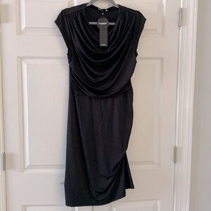 CloColor body con rouched dress